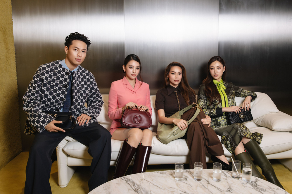  
Dàn khách mời được Gucci Việt Nam "chọn mặt gửi vàng" trong sự kiện.