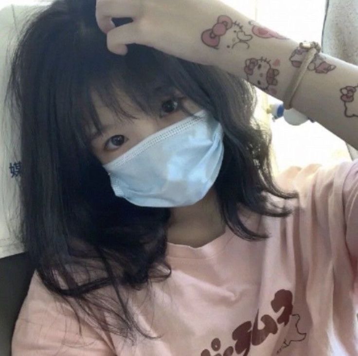 anh gai xinh che mat bang khau trang cuc de thuong