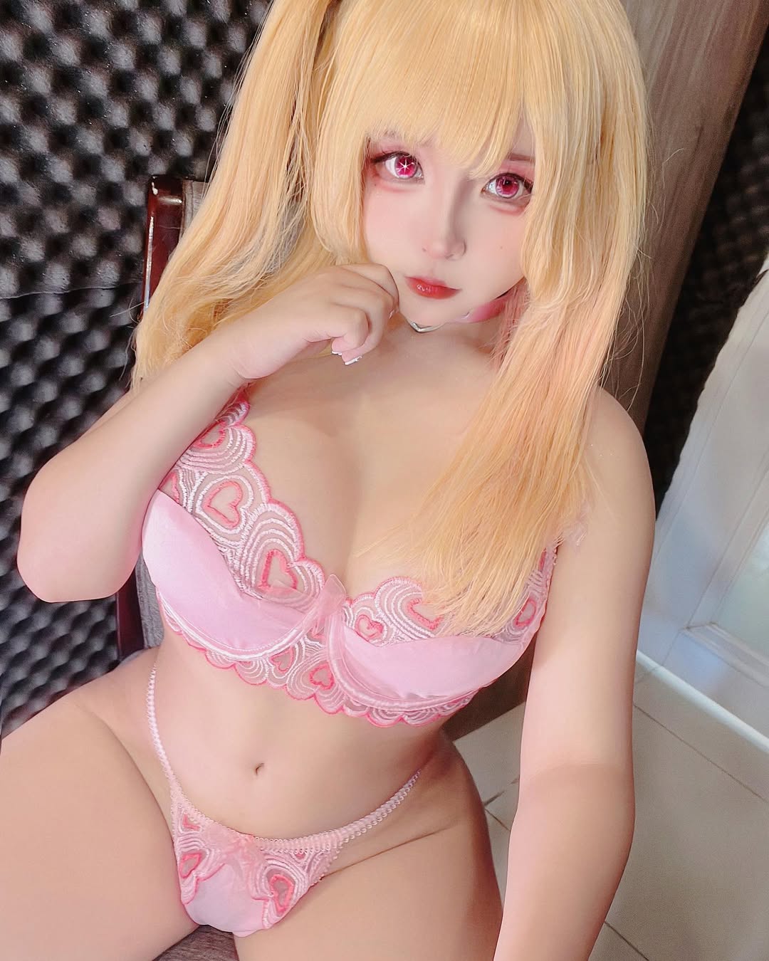 anh sexy sayo momo cosplay bikini cuc hap dan