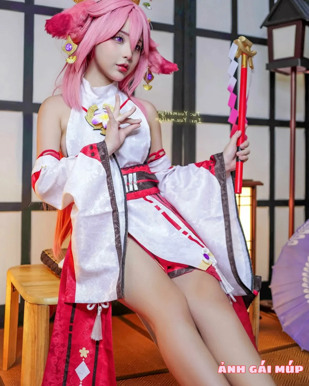 anhgaimup com review anh gai cosplay YuumeiLyn 111 Ngắm YuumeiLyn Cosplayer Việt Mông Tròn Vú Mọng Đẹp Không Tì Vết Ảnh Gái Sexy